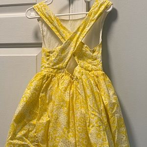 Girl’s Cross Back Summer Dress